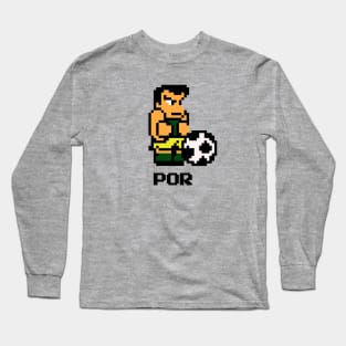 8-Bit Soccer - Portland Long Sleeve T-Shirt